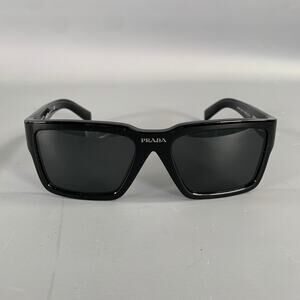 PRADA Black Dark Grey PR 09YS Acetate Sunglasses & Eyewear